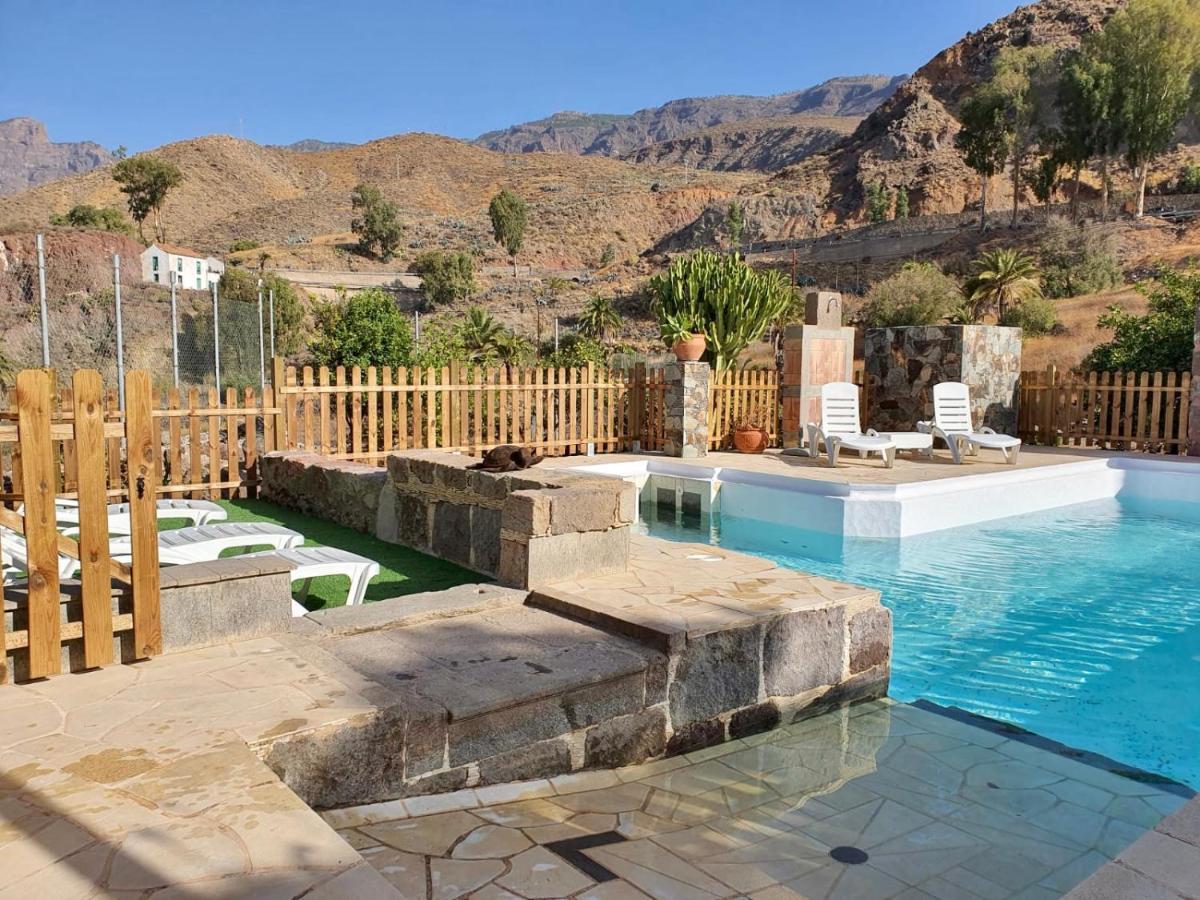 Casa Rural La Limera Con Piscina Privada Santa Lucia 外观 照片