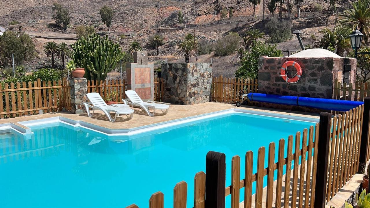 Casa Rural La Limera Con Piscina Privada Santa Lucia 外观 照片