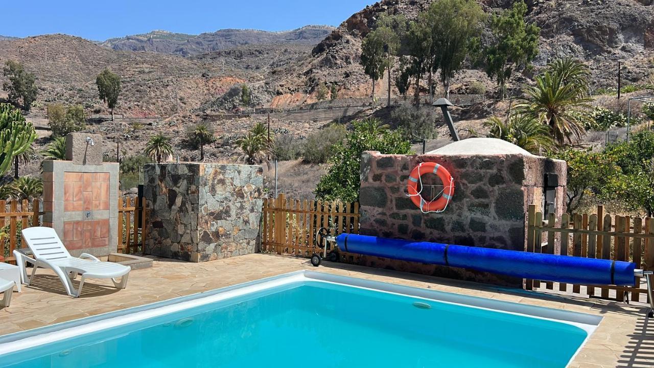 Casa Rural La Limera Con Piscina Privada Santa Lucia 外观 照片